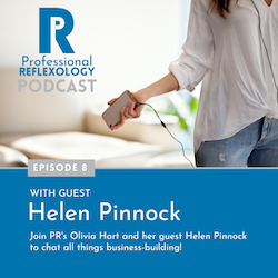 Professional Reflexology Podcast Helen Pinnock
